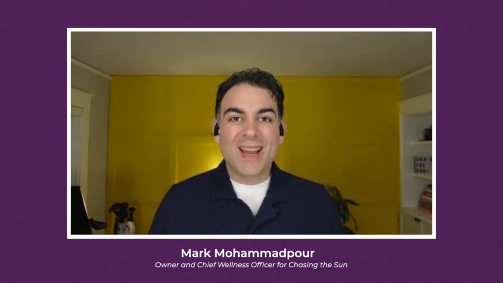 Video interview part 2, Mark Mohammadpour
