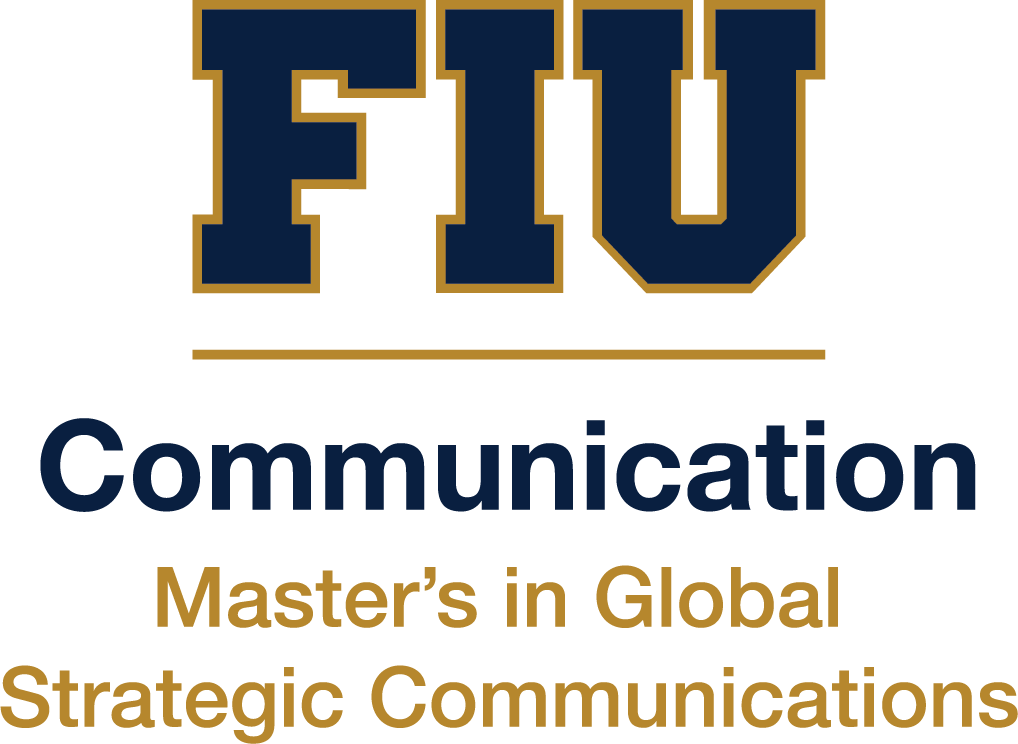 FIU Communications - Master's in Global STrategic Communications Logo